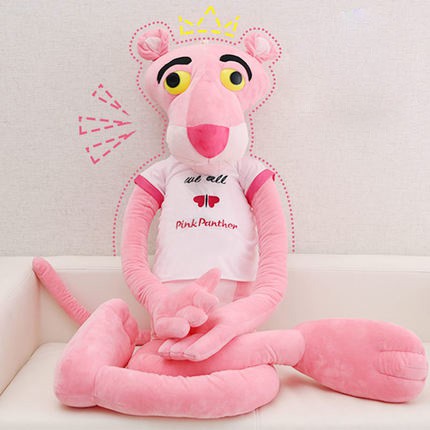 pink panther plush doll
