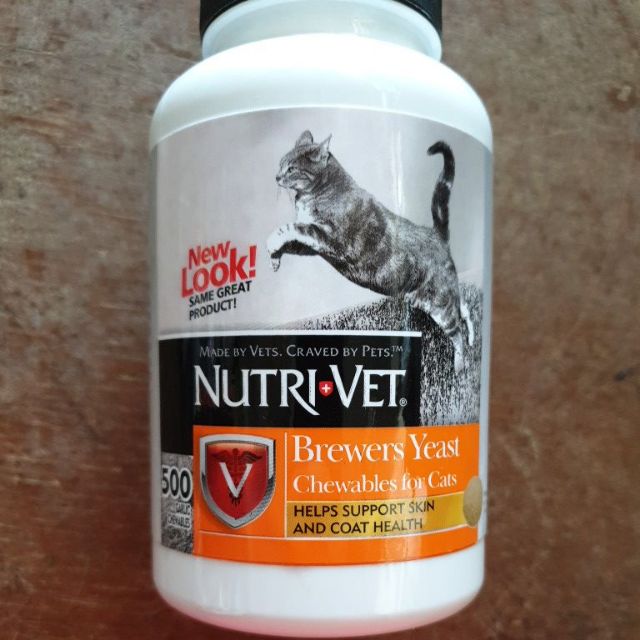 500pcs NUTRIVET Brewers Yeast for Cats Shopee Malaysia