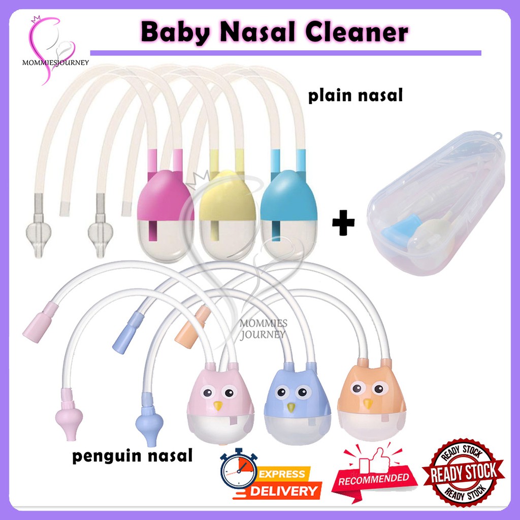 Baby Nasal Aspirator Nose Cleaner / Alat Sedut Hingus Baby With Box