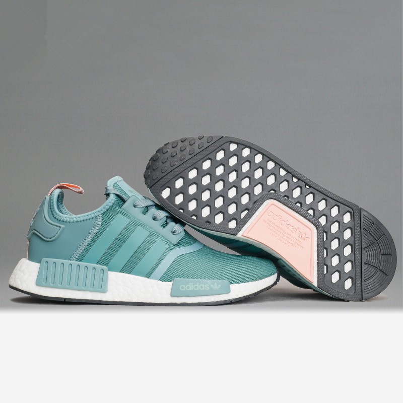 light green adidas nmd