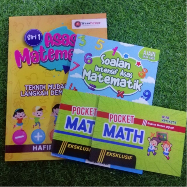 READYSTOCK ! Buku Asas Matematik & Soalan Latihan Intensif 