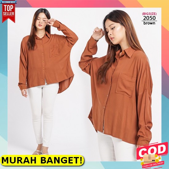 KEMEJA Wilnia Top Top ShirtWanita CasualWanita BlouseWanita Color Combination Fashionable Outfit Jumbo TopWanita ClothingWanita Bigsize Fit Xl Kimberly Oversize Flannel Shirt By Yellowfacy Arena - Oversized Long Sleeve Shirt Women's Shirt/