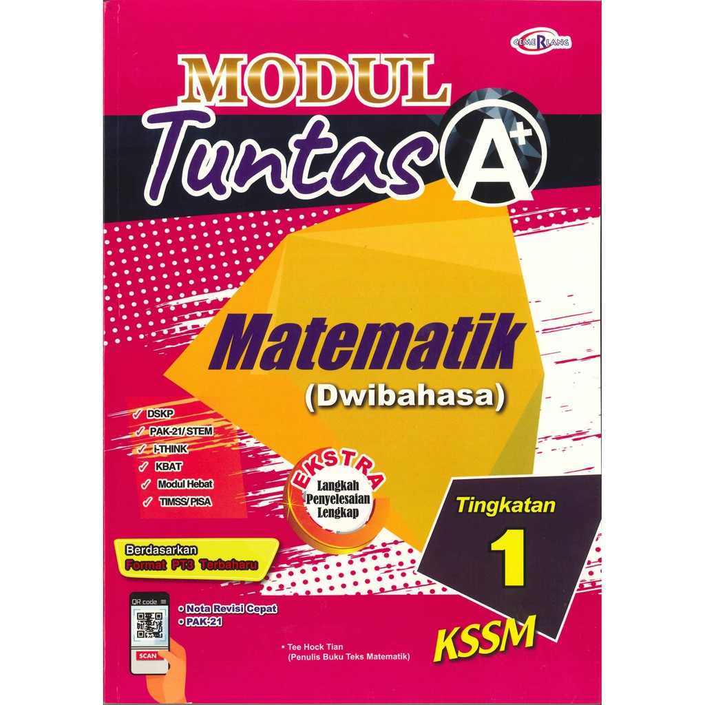 Modul Tuntas A Matematik Tingkatan 1 Kssm Shopee Malaysia