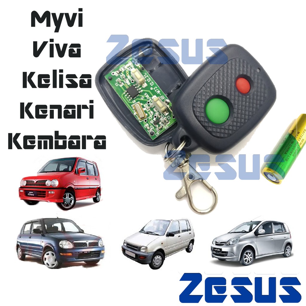 Perodua Myvi Kancil Kelisa Kenari Viva alarm remote control duplicator