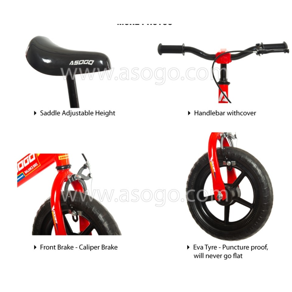 asogo balance bike