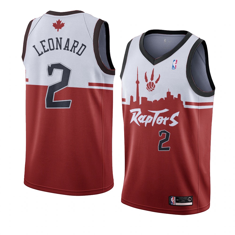 raptors red and white jersey