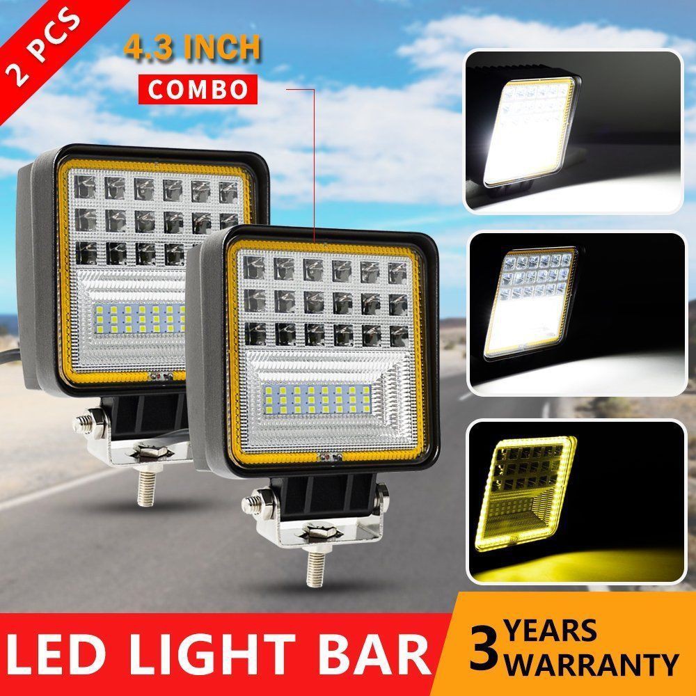 6/" 18W LED Arbeitsscheinwerfer Offroad Scheinwerfer Work Light Bar SUV 12V 24V A