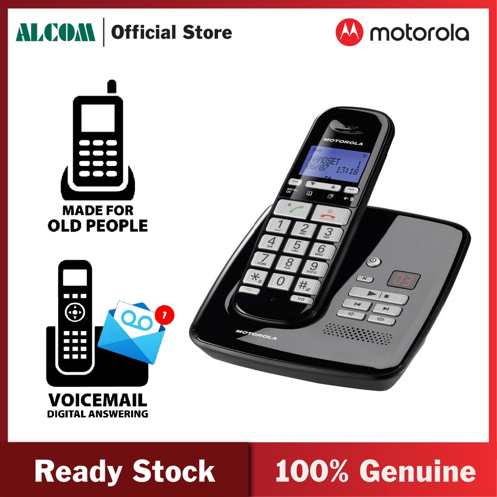 [LAUNCH Promotion] Motorola Digital Answering Cordless Telephone S3011