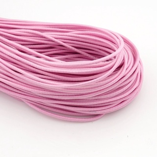 3.0mm x 5m DARK PINK BUNGEE ELASTIC SHOCK CORD CLOTHING JEWELLRY CRAFTS SEWING 