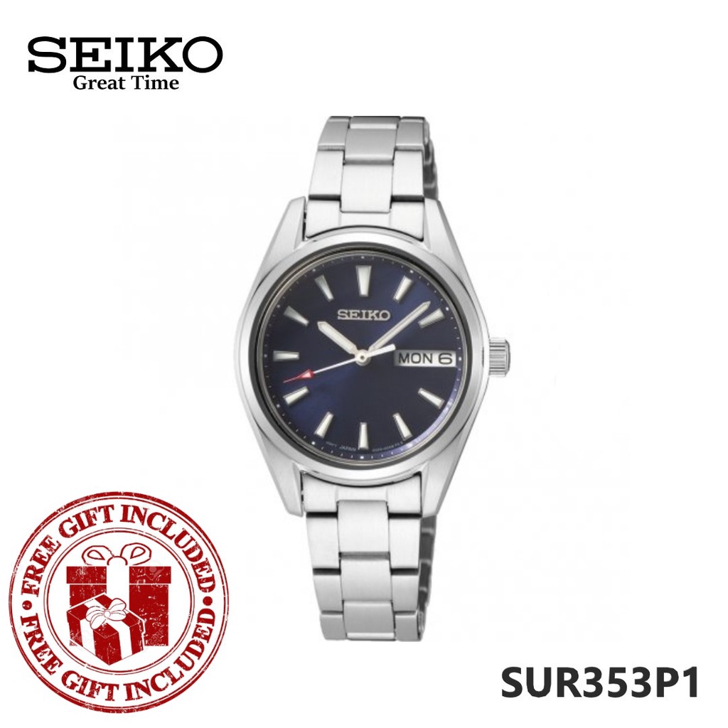 Seiko Neo Classic Series SUR353P1 Quartz Watch for Women | Shopee Malaysia