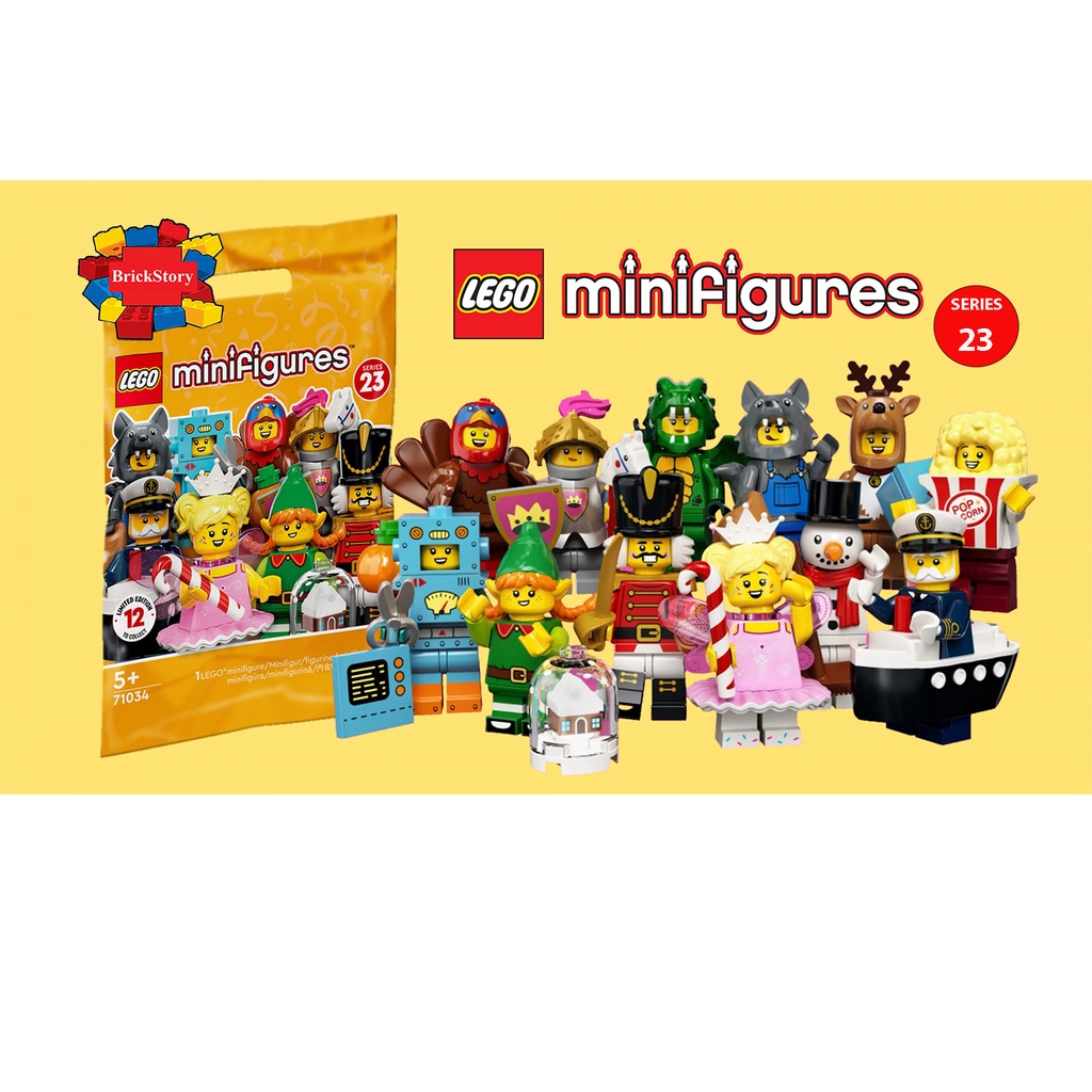 (Ready Stock) [BrickStory] LEGO Minifigures Series 23 (71034)(Box Of 36 ...