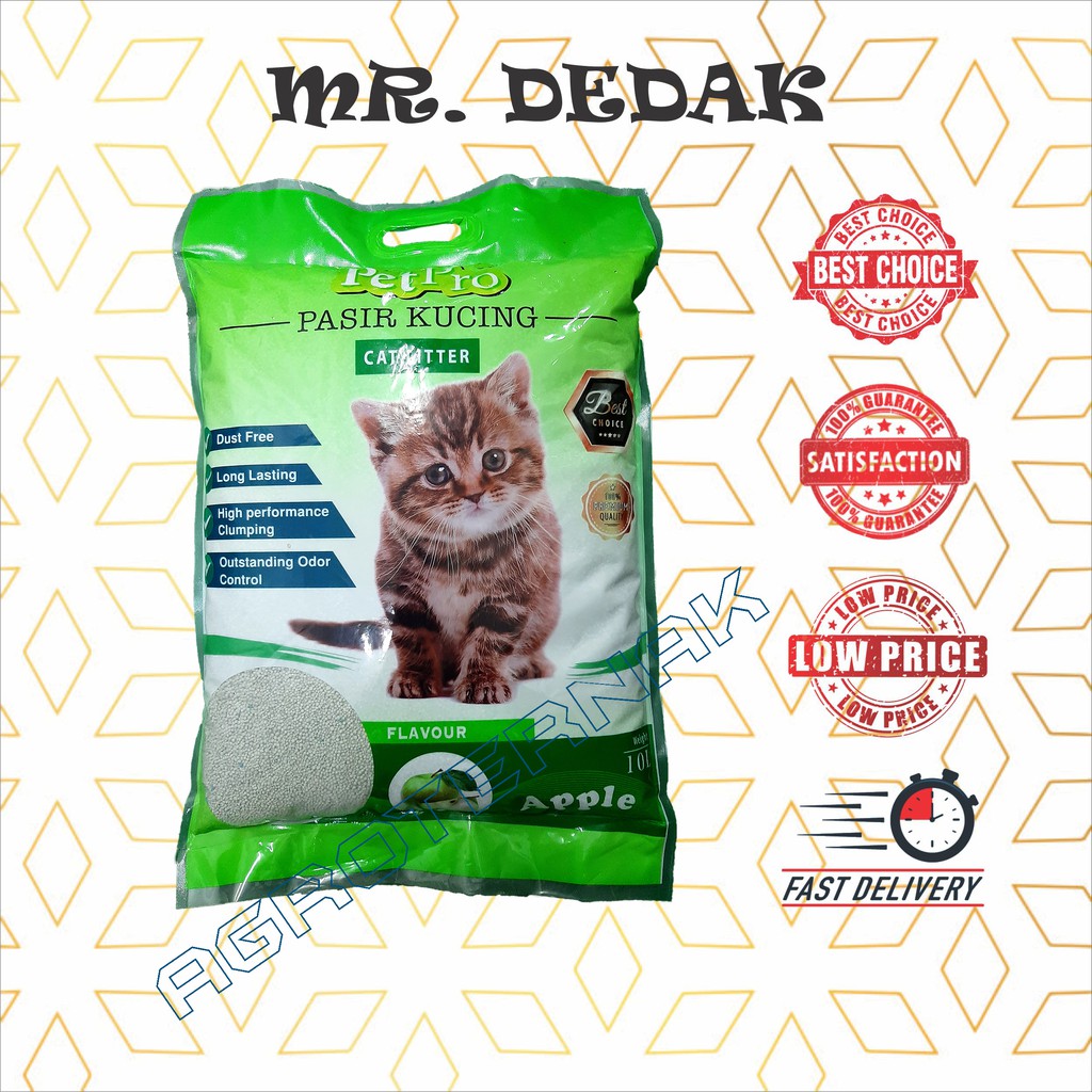 Pasir Kucing / Petpro Cat Litter 10L