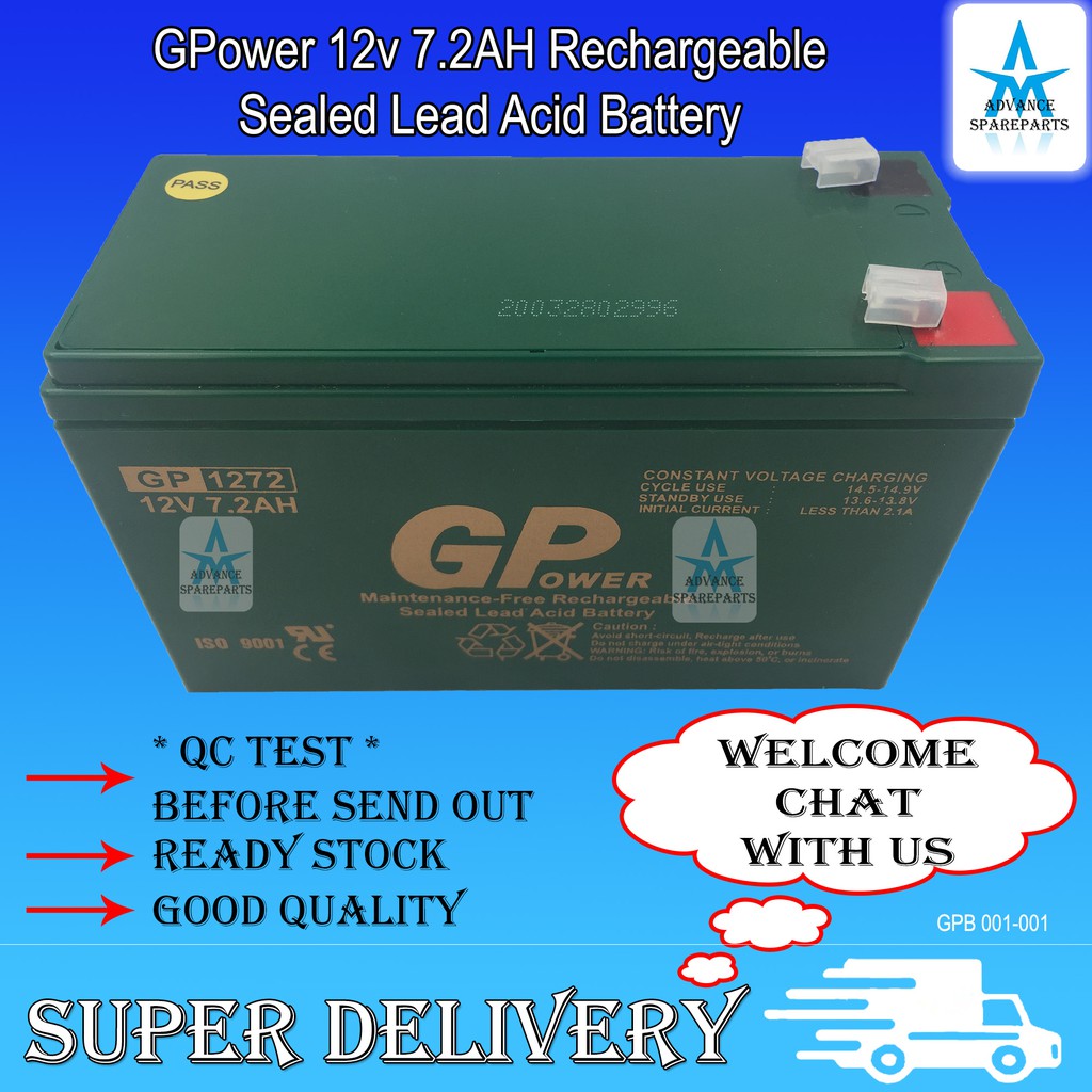 Аккумулятор gp 1270 f2