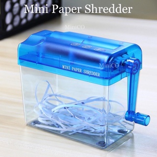 Hand ShredderHand Operated Manual Mini Paper Shredder For Home Office