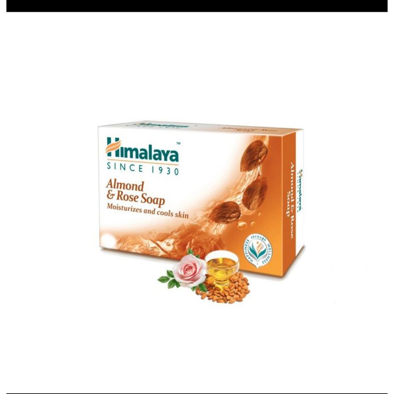 Himalaya Herbal Almond and Rose Soap 75gm | Shopee Malaysia