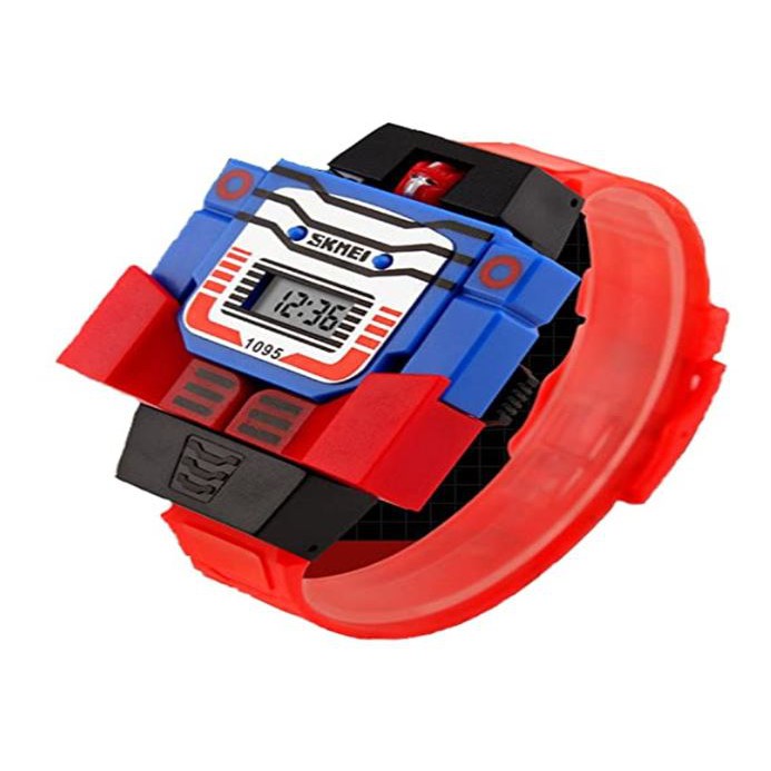 【SKMEI 】1095 Kids Watch LED Digital Children Cartoon Sports Robot Watch