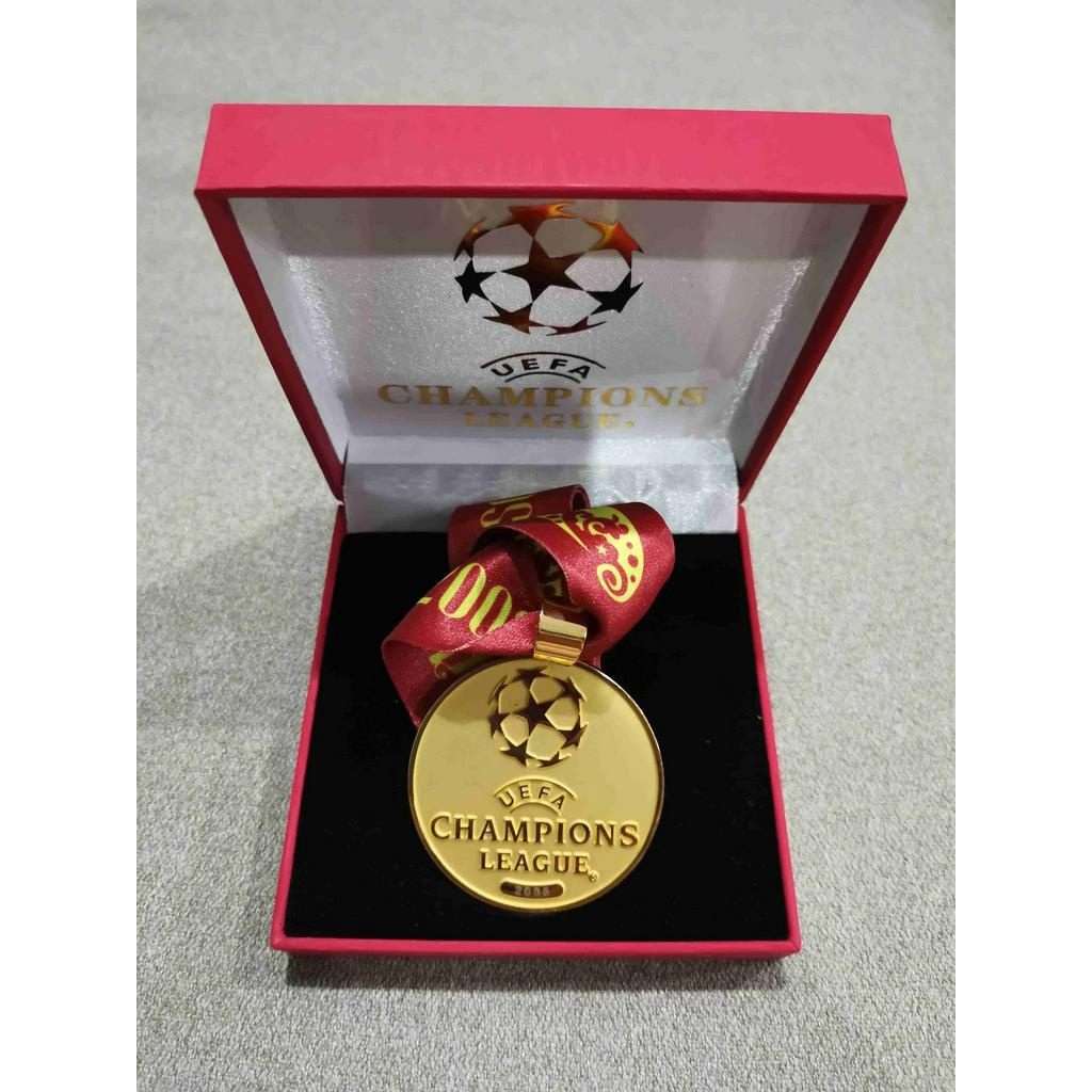 UCL 2008 CHAMPIONS LEAGUE FINAL MOSCOW GOLD MEDAL WINNER MANCHESTER UNITED