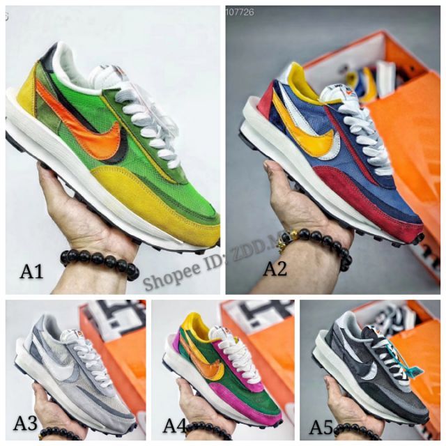 Ready Stock Sacai x Nike LDV Waffle 