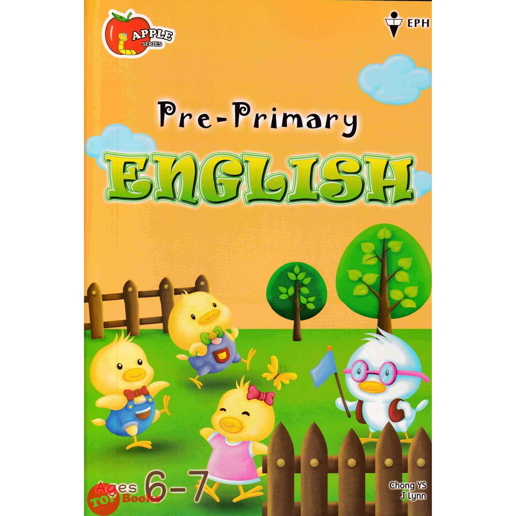 Topbooks Eph Kids Apple Series Pre Primary English Ages 6 7 Shopee Malaysia