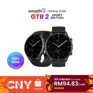 Amazfit GTR 2 Fitness Smartwatch [1 Year Amazfit Malaysia Warranty]