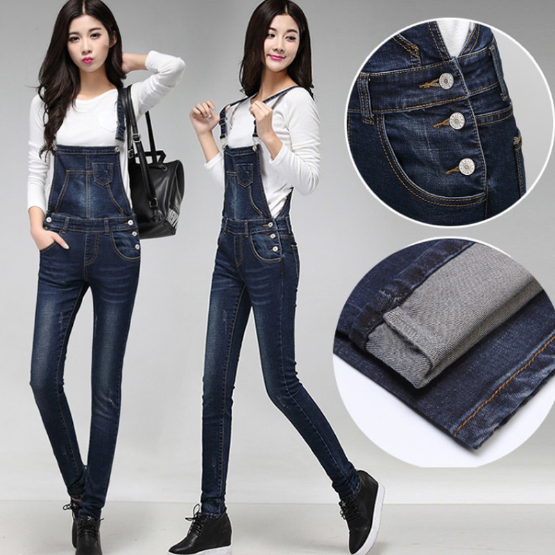 denim overall jeans