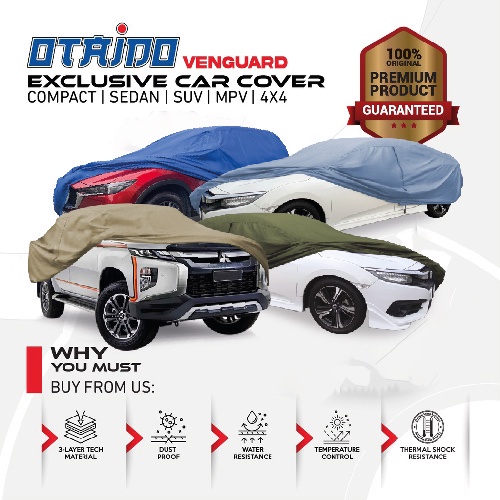 Otaido® Car Cover for all size car outdoor indoor protection waterproof