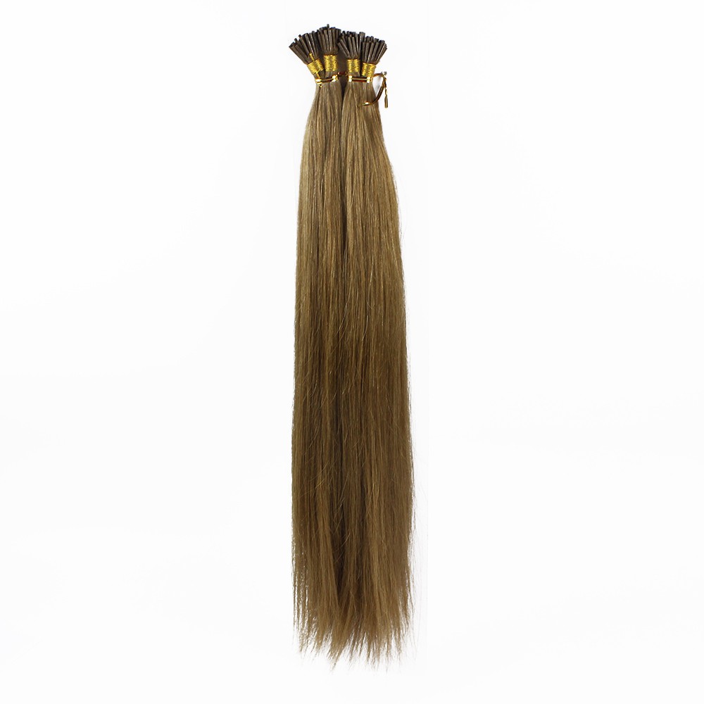 1g S 100g Human Virgin Hair 12 Straight Keratin Stick I Tip Hair
