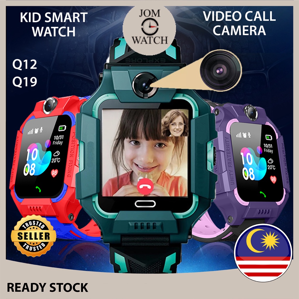 [🔥JOM PROMOSI PANAS🔥] Q12 /Q19 Kids Smartwatch With Camera Jam Pintar Kanak-kanak Anti-Lost Kids Smart Watch Waterproof