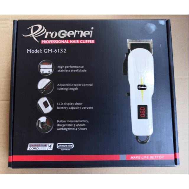 progemei professional hair clipper