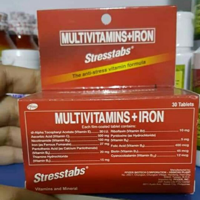 Stresstabs Multivitamins | Shopee Malaysia