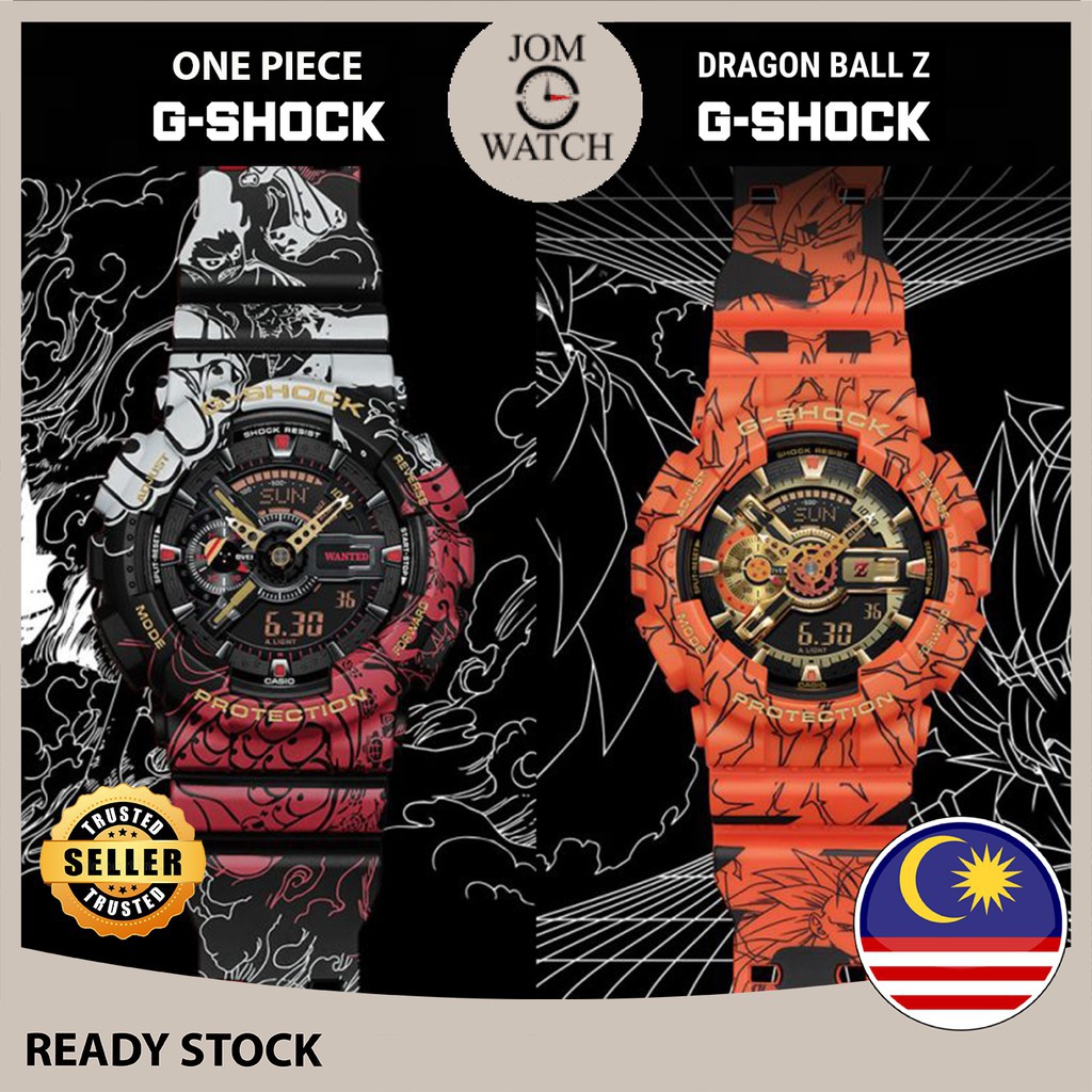 Watches Malaysia 3 Year Warranty Casio G Shock Baby G One Piece Dragon Ball Gshock G Shock Men Women Watch Jam Tangan Shopee Malaysia