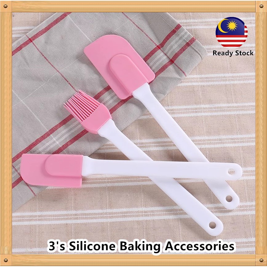 Silicone Baking Utensils Tool Set Cake Cream Butter Knife Kitchen