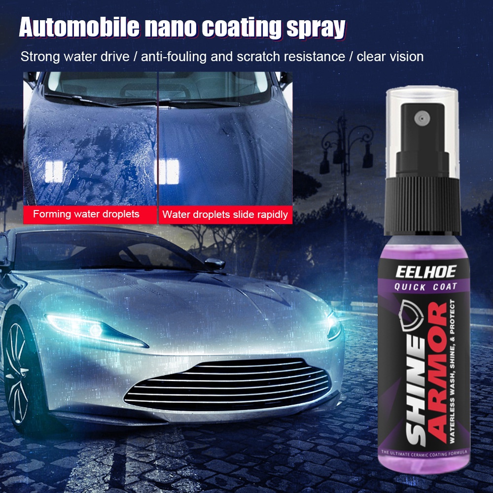 SHINE ARMOR Ceramic Coating Fortify Quick Coat Car Wax Polish Spray
