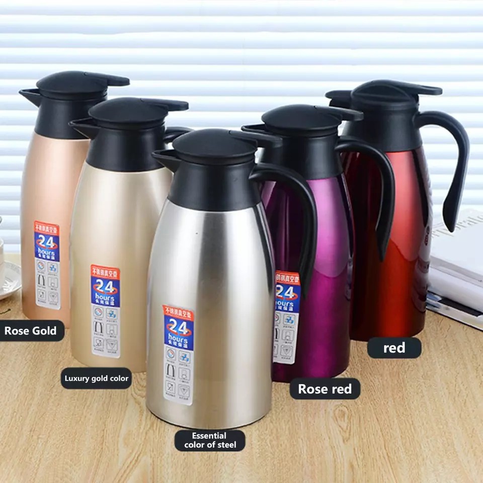 2 Litre SUS 304 Stainless Steel Vacuum Insulated Thermal Flask with