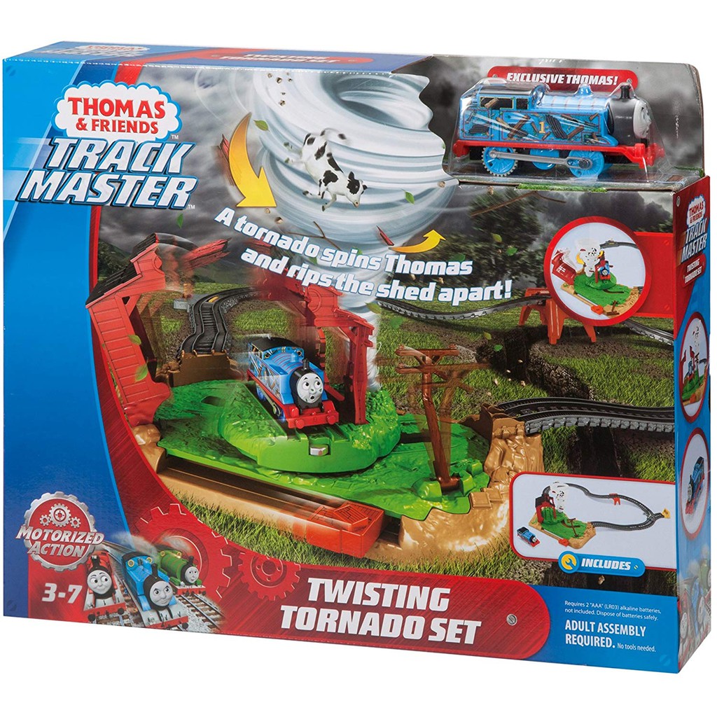 Thomas & Friends TrackMaster - Twisting Tornado Set | Shopee Malaysia