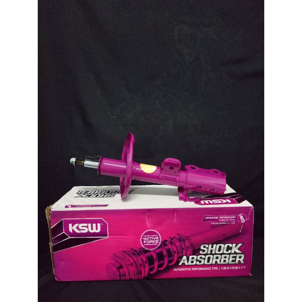 Proton Satria Neo 2006 2010 Ksw Shock Absorber Gas Purple Front And Rear Shopee Malaysia