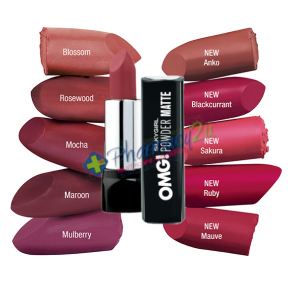 SILKYGIRL OMG POWDER MATTE LIPCOLOR LIPSTICKS Shopee Malaysia