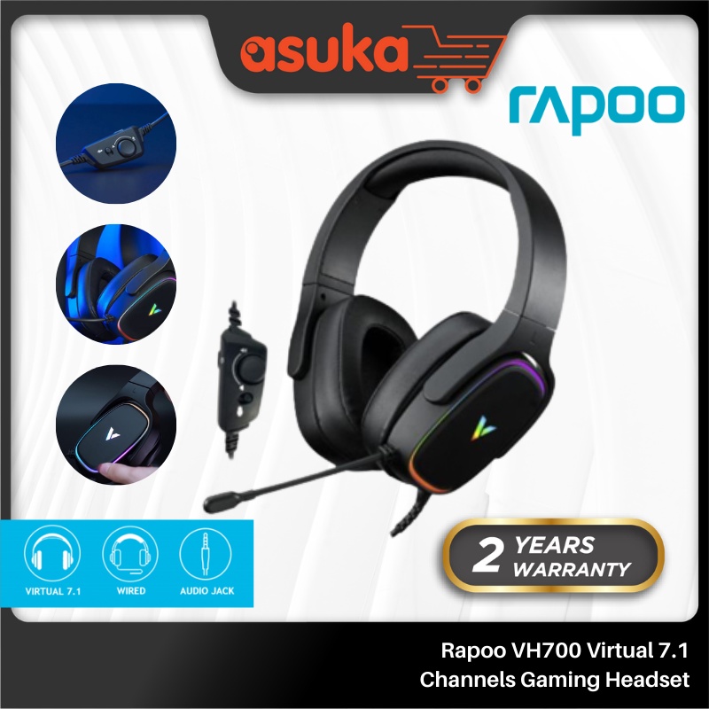 Rapoo VH700 Virtual 7.1 Channels Gaming Headset