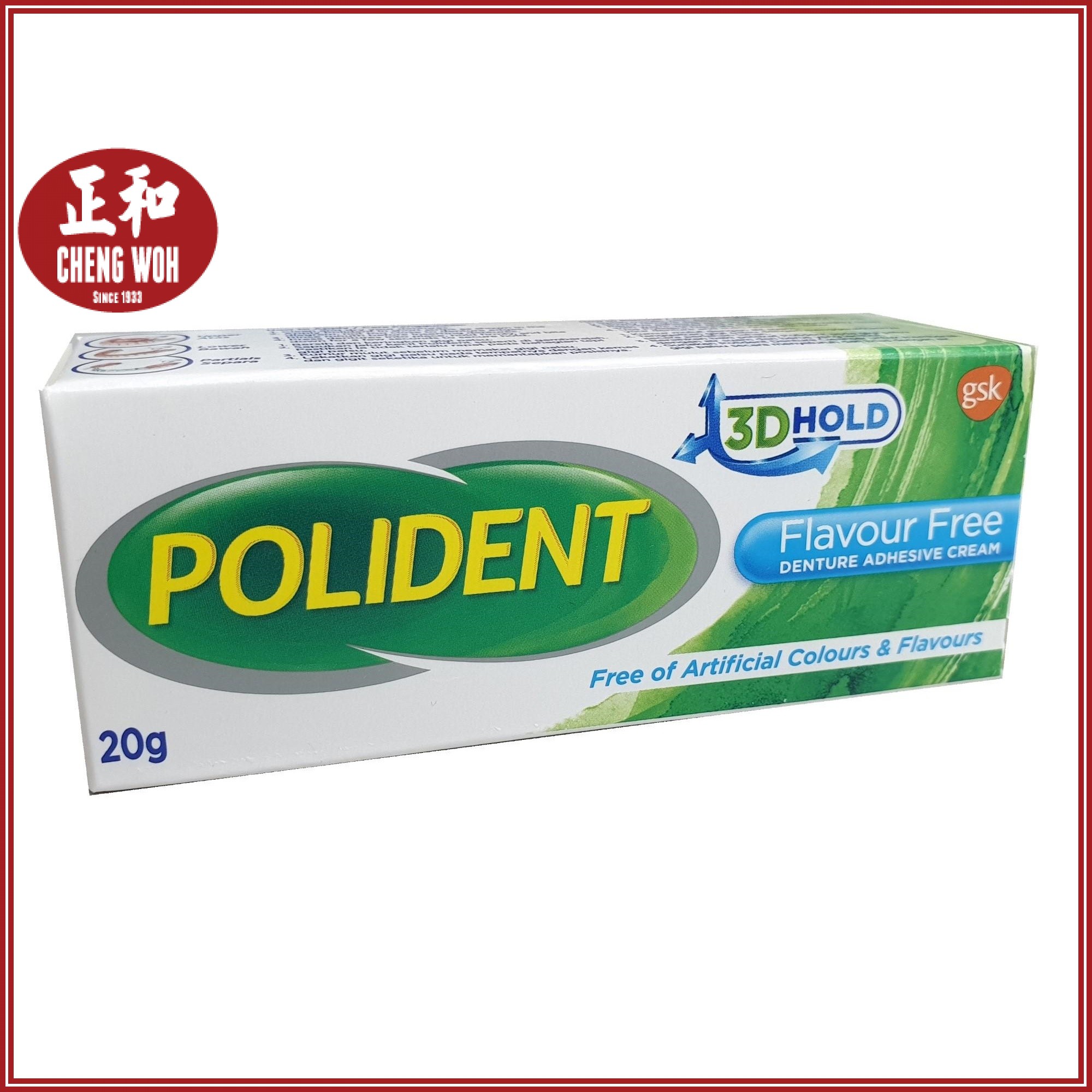 Polident Flavour Free 20g (Free of Arificial Colours & Flavours ...