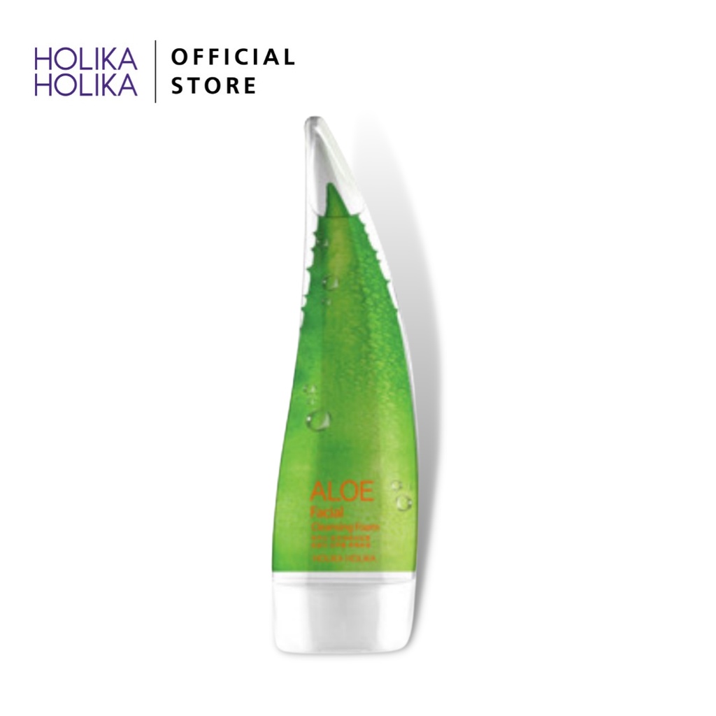 Holika Holika Aloe Facial Cleansing Foam Ml Shopee Malaysia