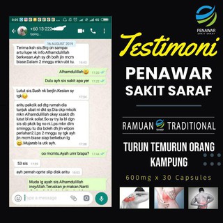 Ubat Urat Saraf Penawar Gout, Sakit Sendi, Sakit Kaki 