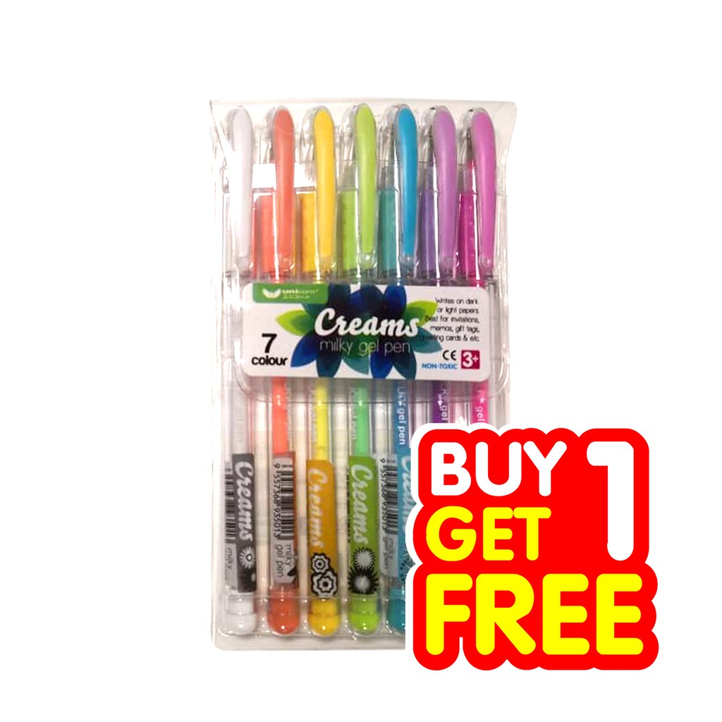 milky gel pens for sale