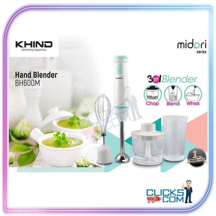 Khind Hand Blender BH600M Shopee Malaysia