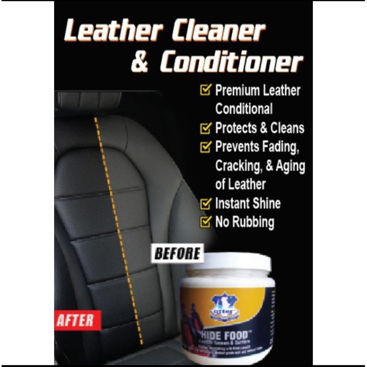 Leather Conditioner Bag Sofa Car Seats Dashboard Conditional (Hide Food