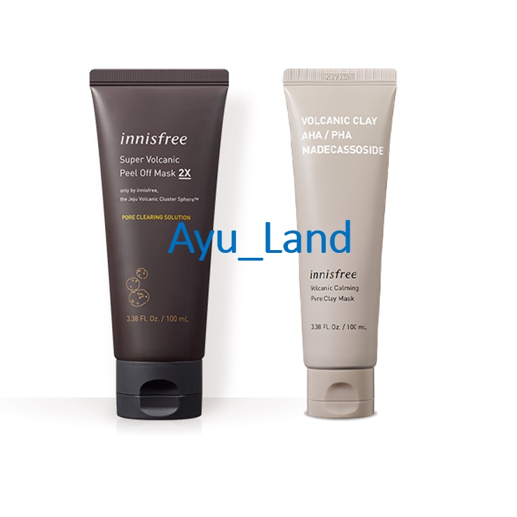 Innisfree Super Volcanic Peel Off Mask 2X 100ML Volcanic Calming Pore