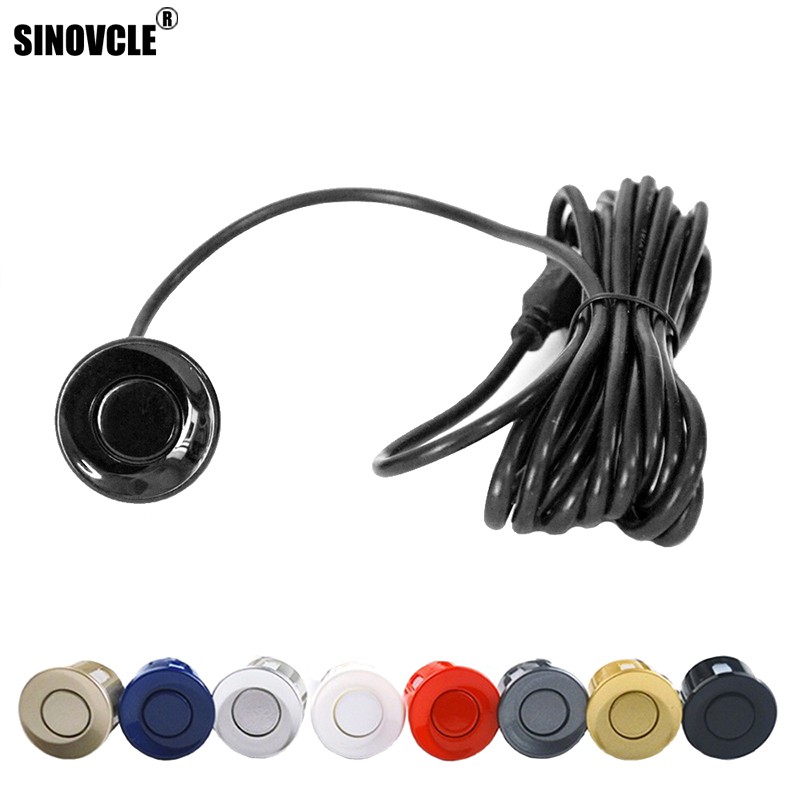 Must Purpose Car Parking Sensor (1 Piece) Black Red Blue Silver Gold White Gray Champagne Color 22mm Kit Vehicle Moni... - Image 5