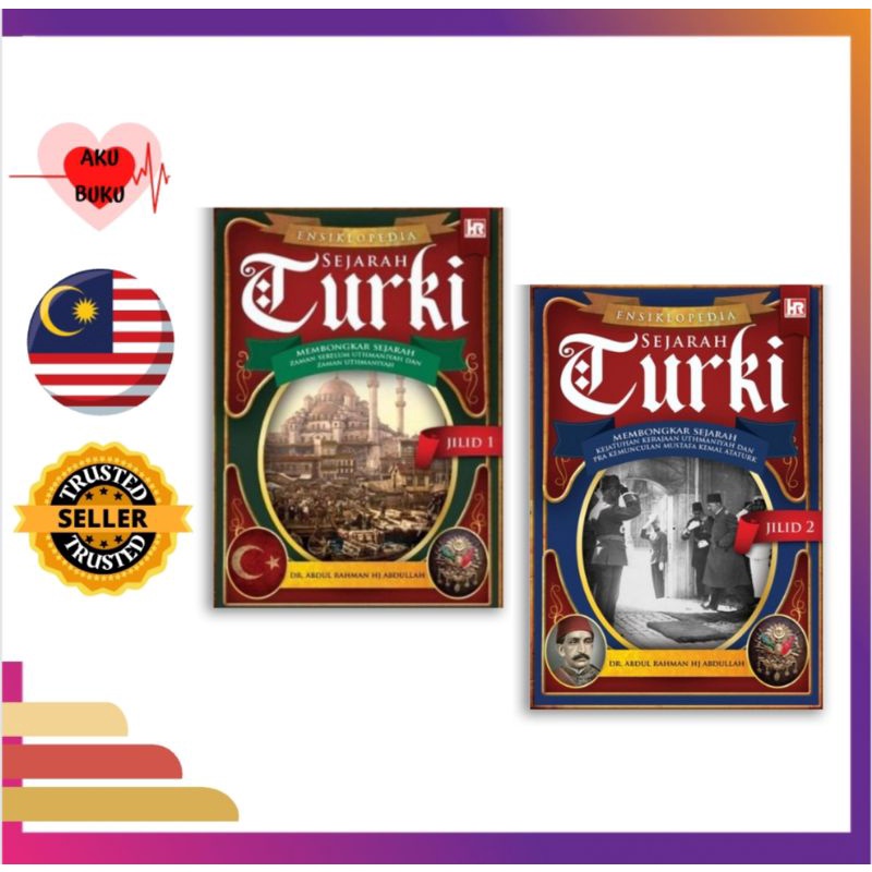 ENSIKLOPEDIA SEJARAH TURKI (Buku sejarah/ buku nonfiksyen/ buku agama/ bacaan umum)