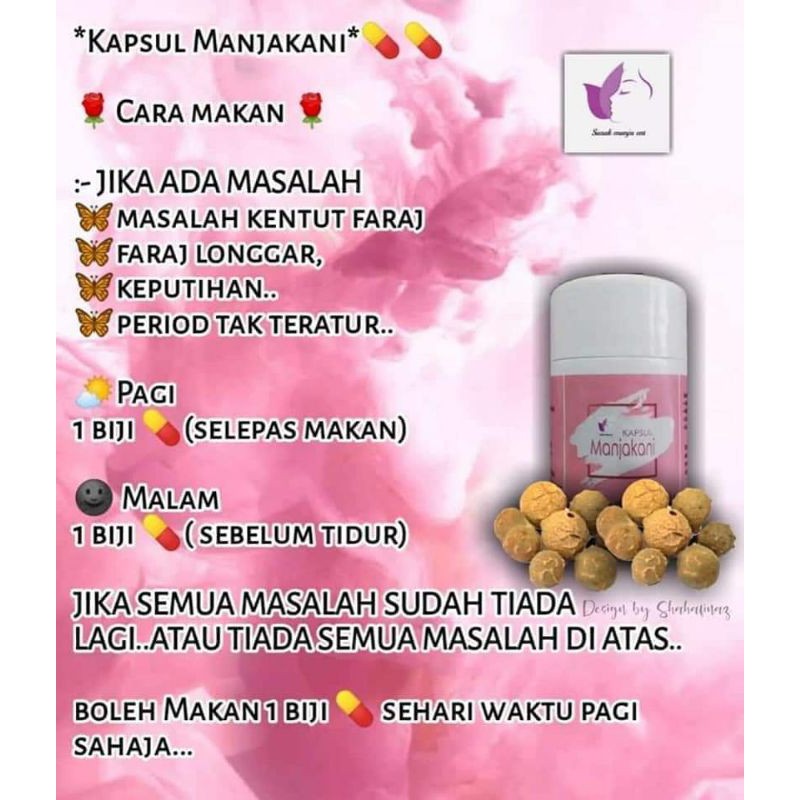 Manjakani Untuk Dalaman Wanita Free Gift Shopee Malaysia