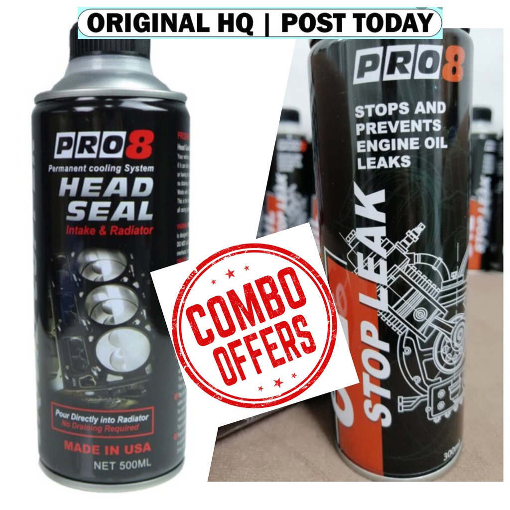 Buy PRO8 Headseal + Oil Stop Leak [PERMANENT COOLING HEAD SEAL 