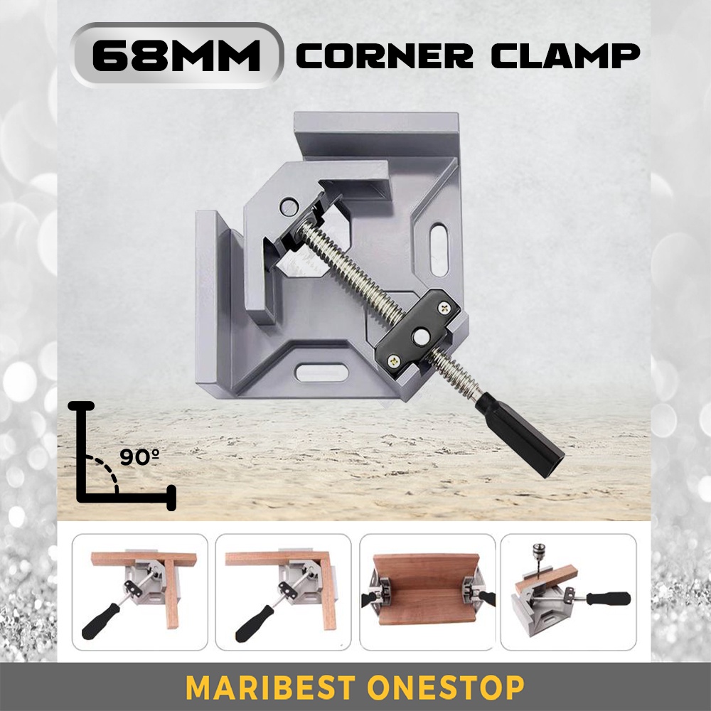 68MM 90DEGREE SWING JAW CORNER CLAMP SINGLE BAR RIGHT ANGLE CLIP TOOL
